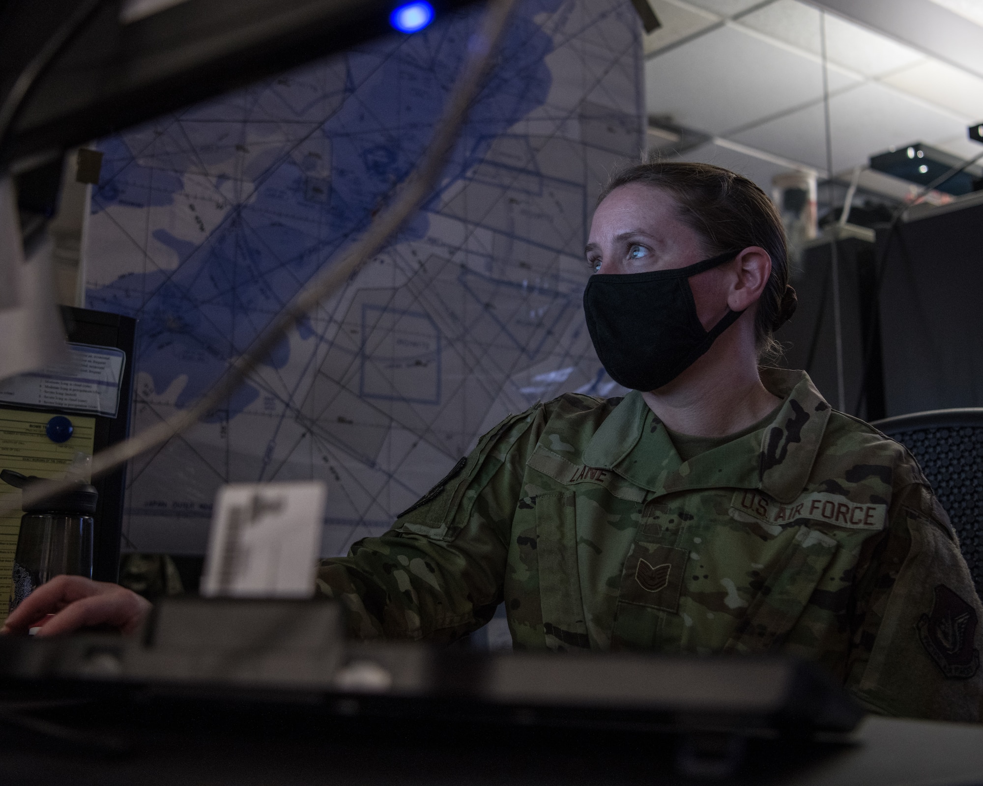 The 18th OSS weather flight prepares Kadena Air Base in the case of any weather condition.