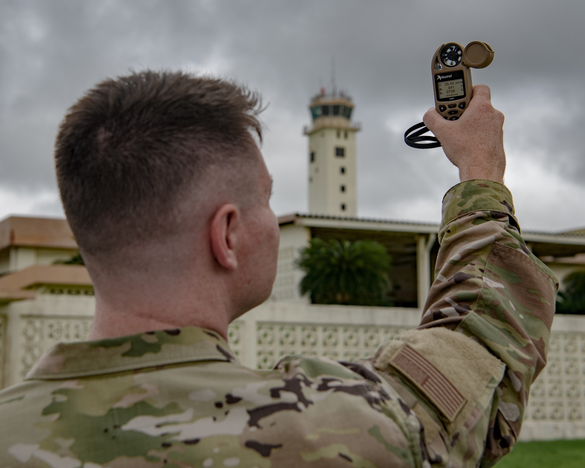 The 18th OSS weather flight prepares Kadena Air Base in the case of any weather condition.