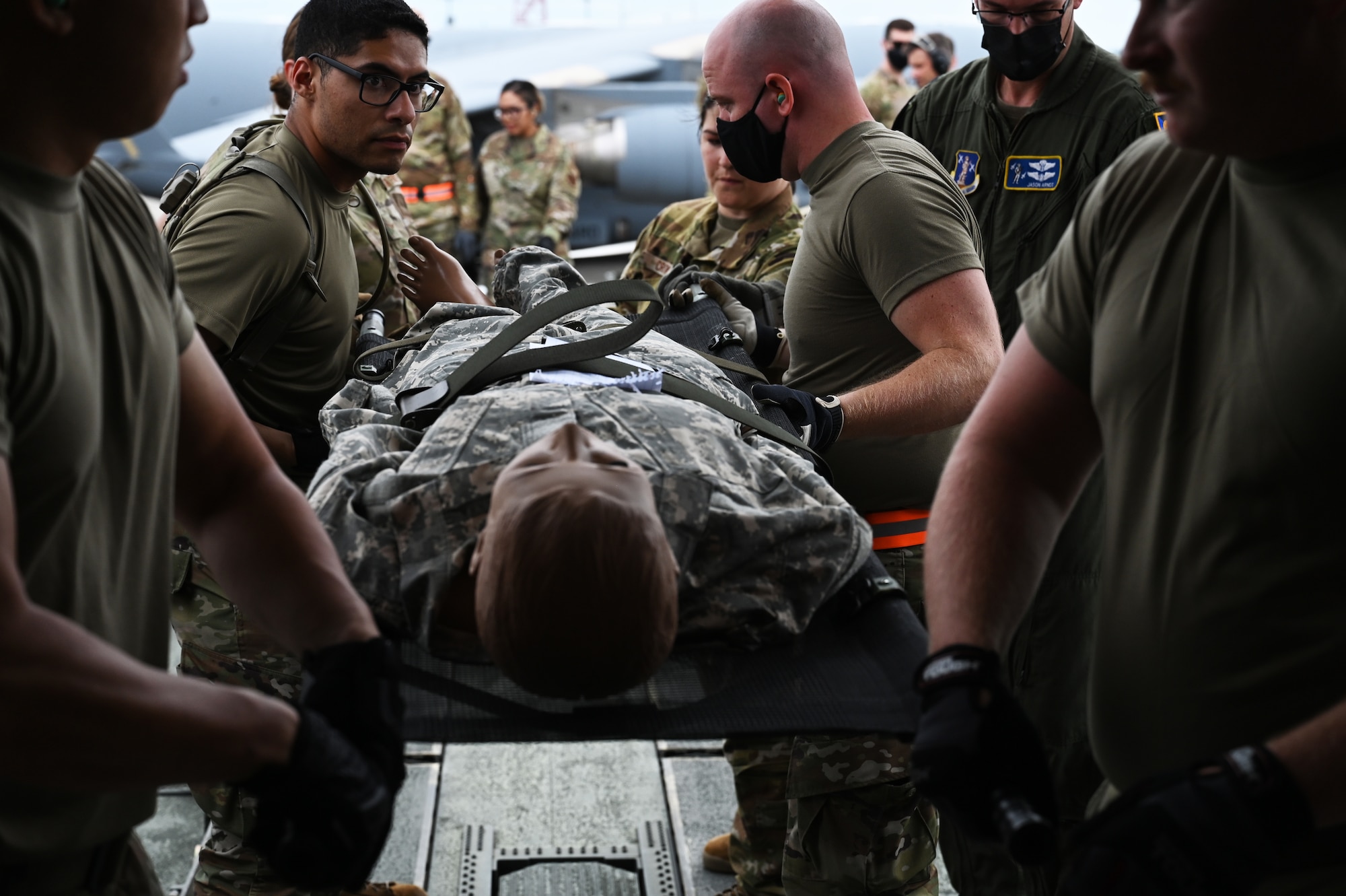 Image of Airmen training.