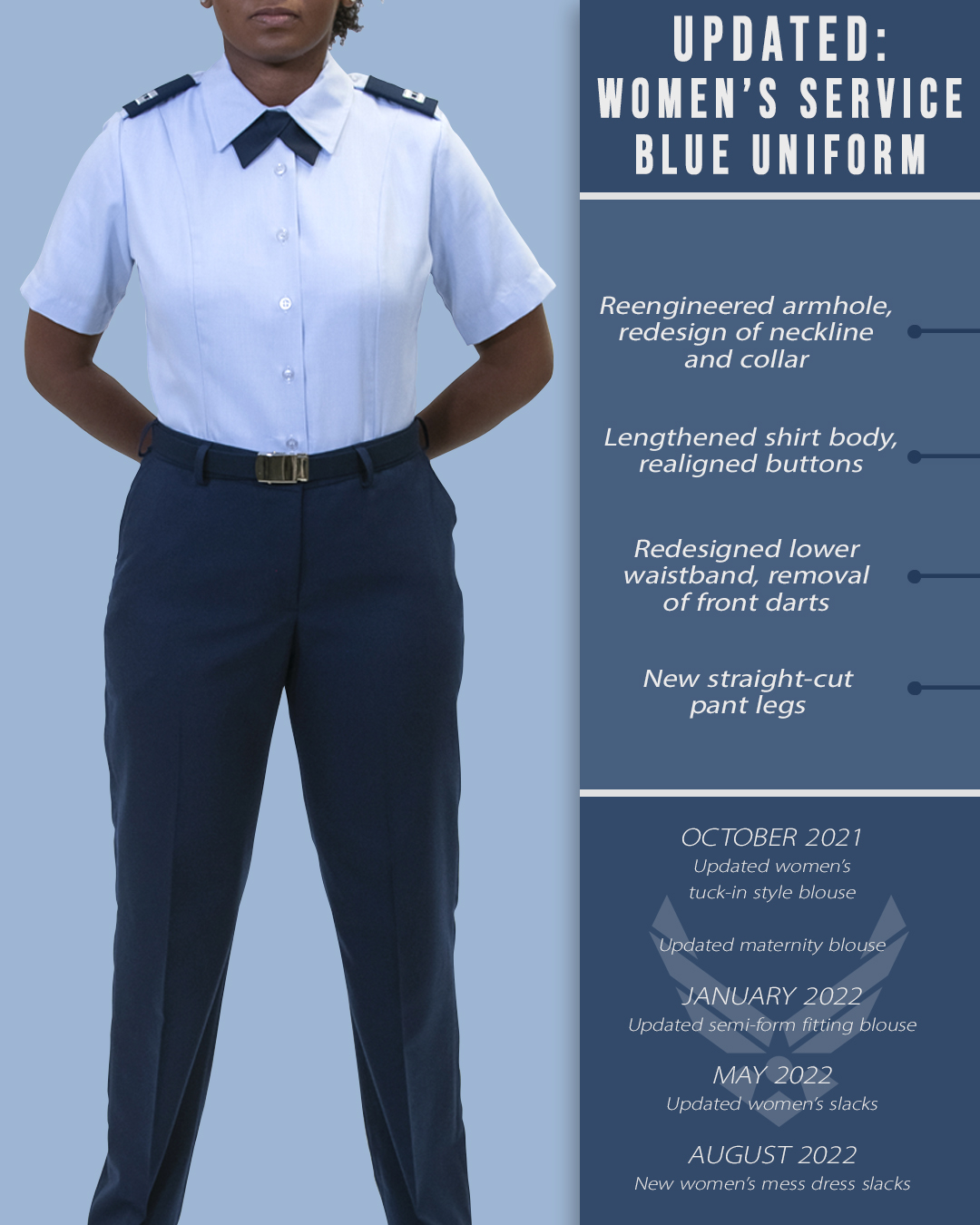 Air Force releases additional dress and appearance changes > Malmstrom