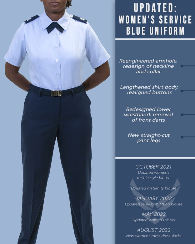 Air Force releases additional dress and appearance changes > Malmstrom ...