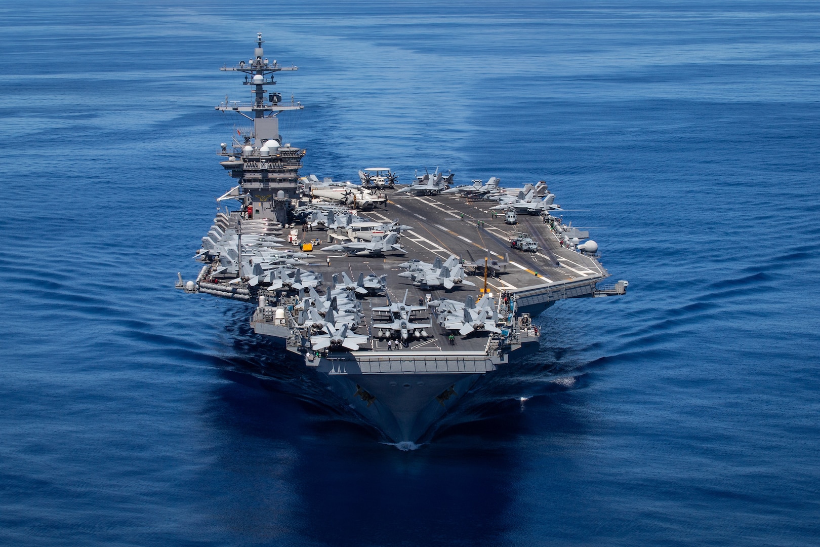 US Navy News • Carl Vinson Carrier Strike Group • RAS • Philippine Sea, Sept. 24, 2021