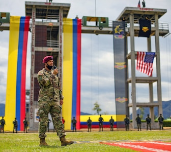 U.S. Army paratrooper Lt. Col. David Webb