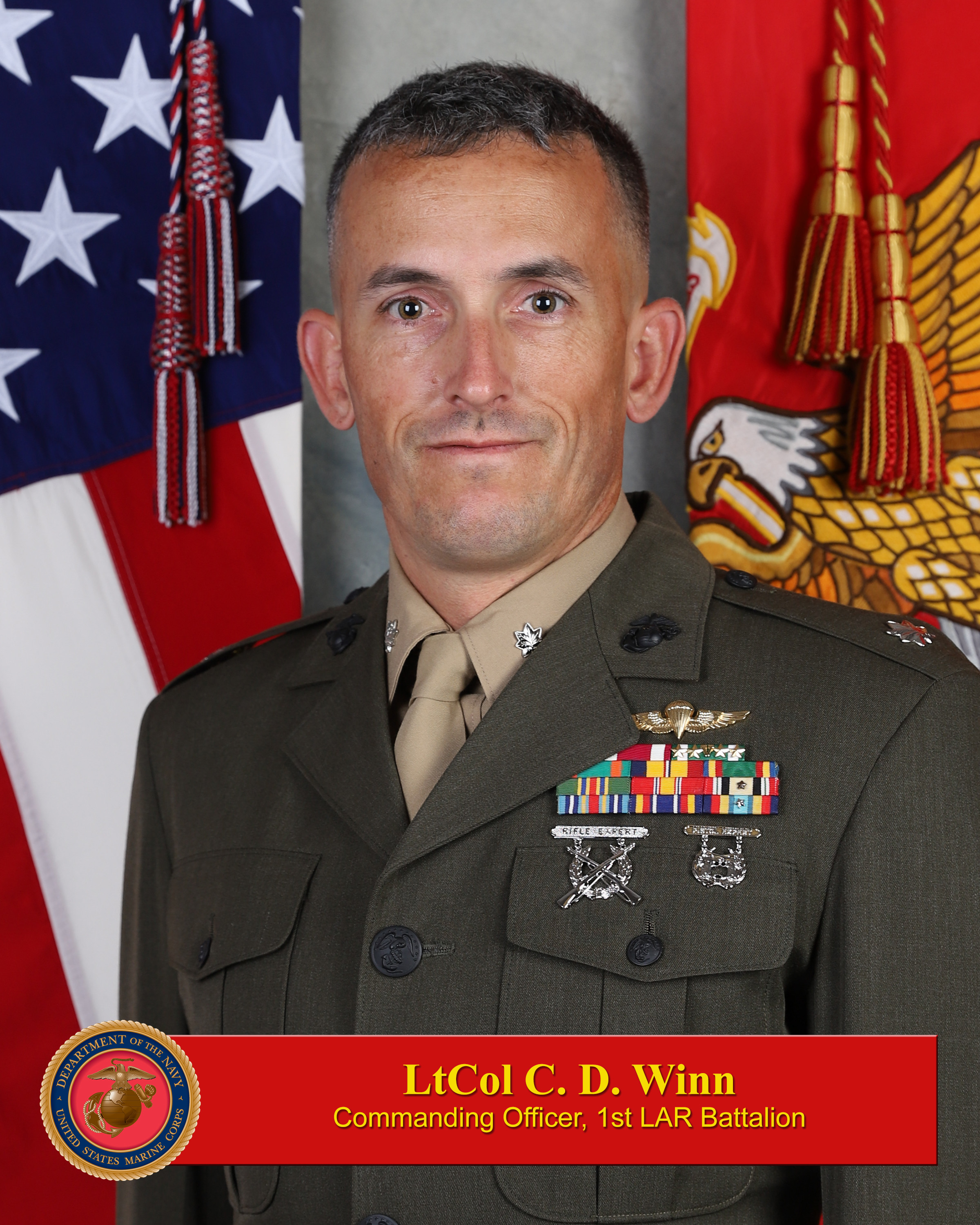 Lieutenant Colonel Christopher D. Winn > 1st Marine Division > Featured ...