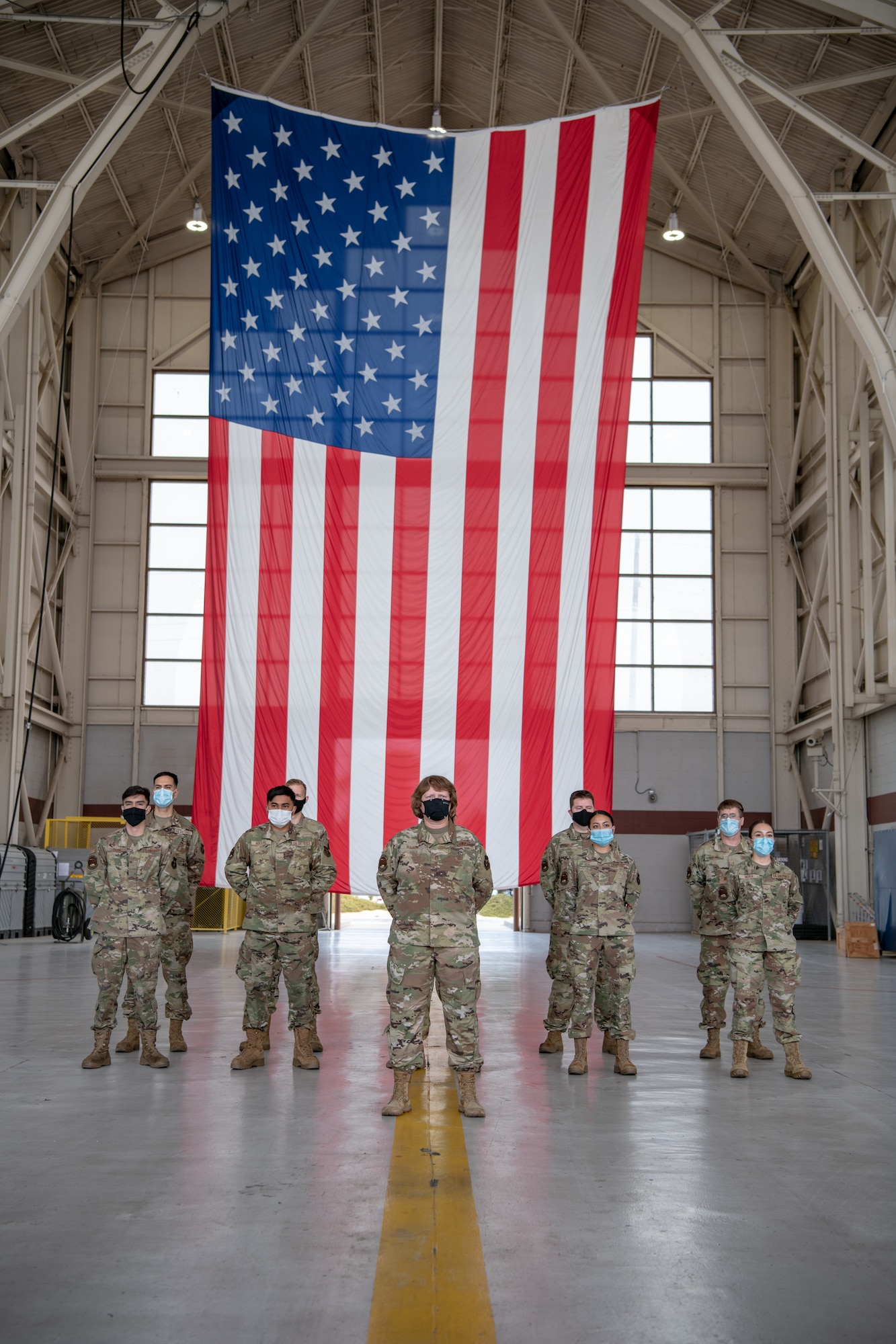 349th Aircraft Maintenance Squadron Change of Command Ceremony at Travis Air Force Base, Aug. 7, 2021.
