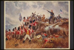 Painting depicting the Battle of New Orleans during the War of 1812. During the war, the Schuylkill Arsenal provided the U.S. Army with guns, ammunition and textiles.