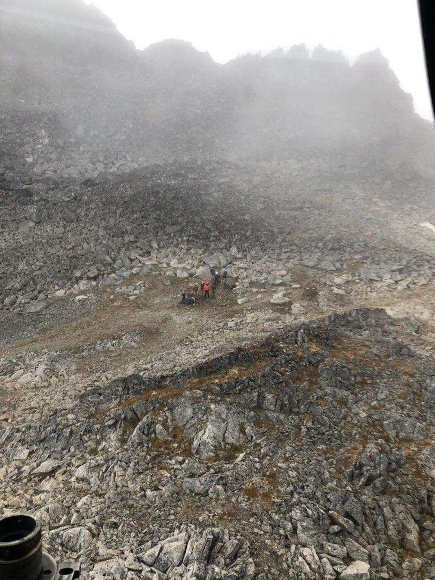 The Alaska Rescue Coordination Center received a rescue request for a hiker in distress near Glacier Pass in Archangel Valley, Aug. 6. Initial rescue efforts from a civilian component were postponed due to weather. The 176th Wing initiated a launch of rescue crews using information from the hikers, launching an HH-60G Pave Hawk helicopter with a Guardian Angel Team on board, from Joint Base Elmendorf-Richardson. The Pave Hawk crew safely navigated to the hiking parties’ location where the team provided field care and hoisted the patient into the Pave Hawk, transporting the individual to a Mat-Su area hospital. (Photo courtesy of Staff Sgt. Zachary Little)