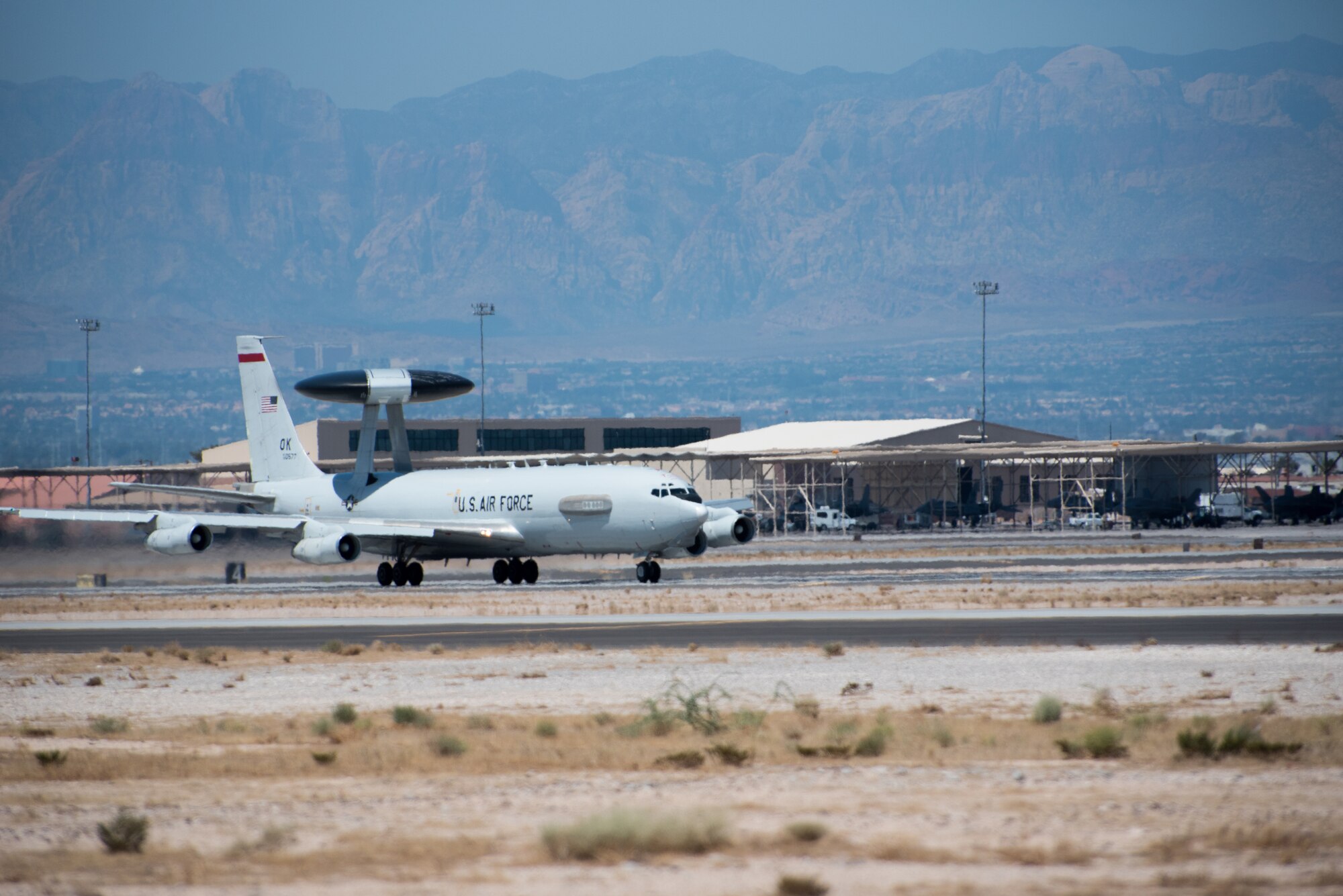 aircraft ready for takeoff