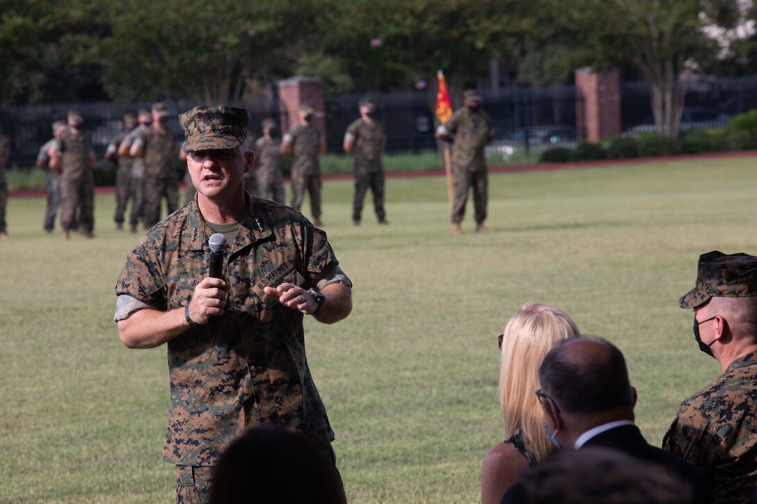 4th Marine Logistics Group Change of Command Ceremony