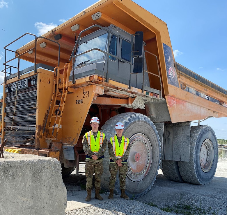 Army Cadets Jacob Krause and Zackery Denning at McCook Reservoir, July 30, 2021.