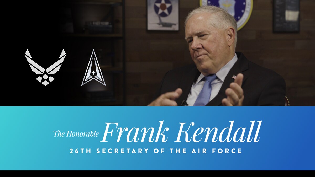 The Honorable Frank Kendall, 26th Secretary of the Air Force