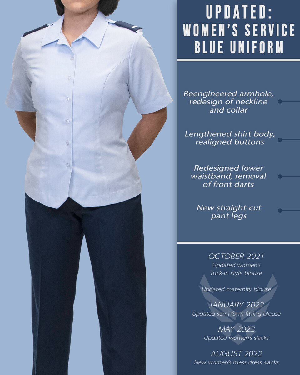 Air Force releases additional dress and appearance changes Air Force s Personnel Center Article Display