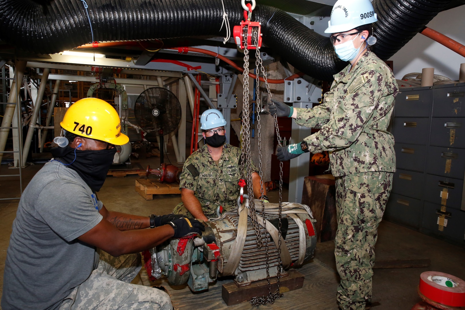 Reservists surged to assist Norfolk Naval Shipyard during height of ...