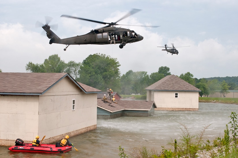 The training was a joint exercise with members of the Bluegrass Emergency Response Team (BERT) from Jessamine County, Ky., in order to share best practices and improve the interoperability of state assets.