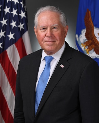 This is the official portrait of Secretary of the Air Force Frank Kendall.