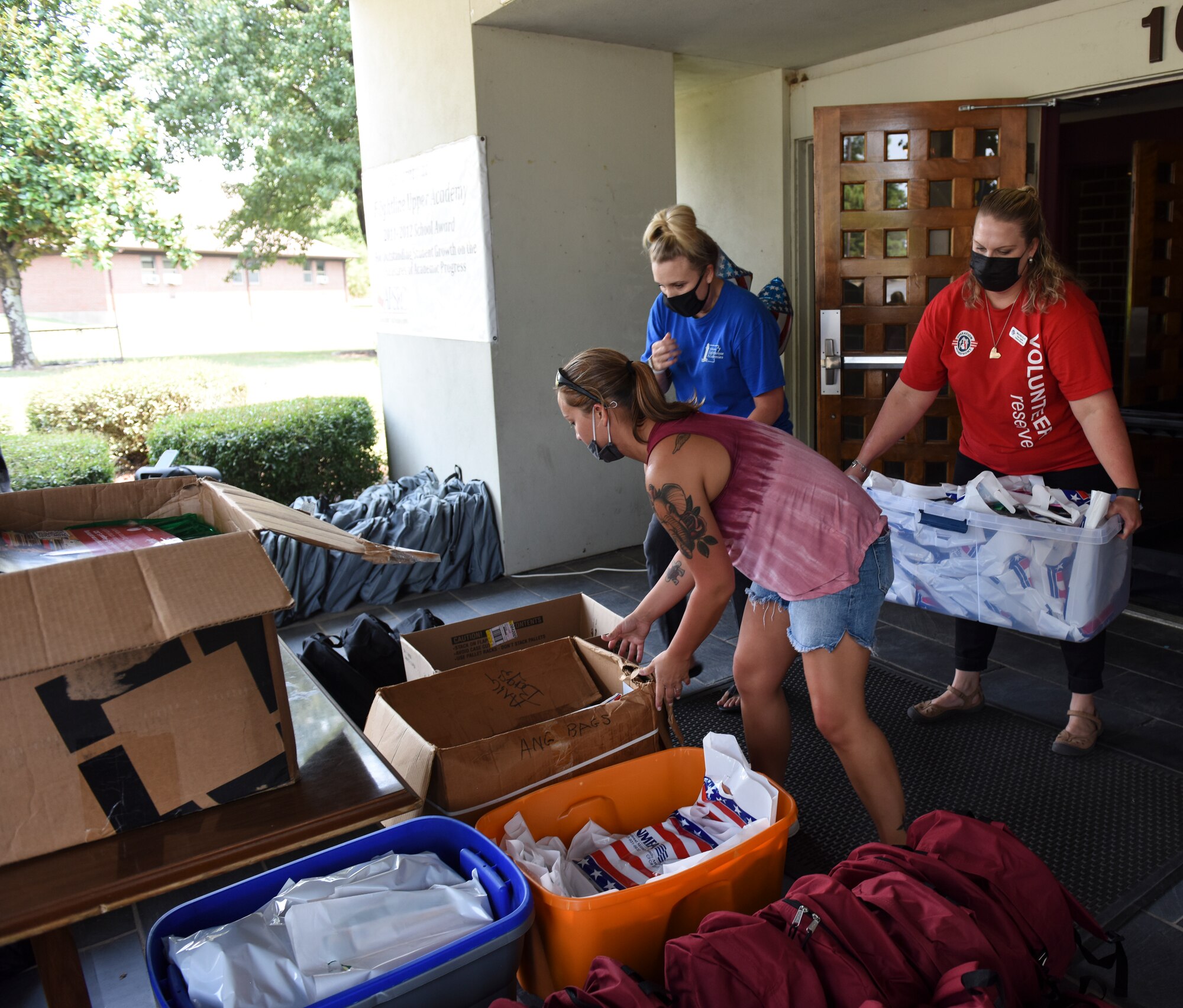 189th Airman and Family Readiness office hosts Back-to-School Brigade