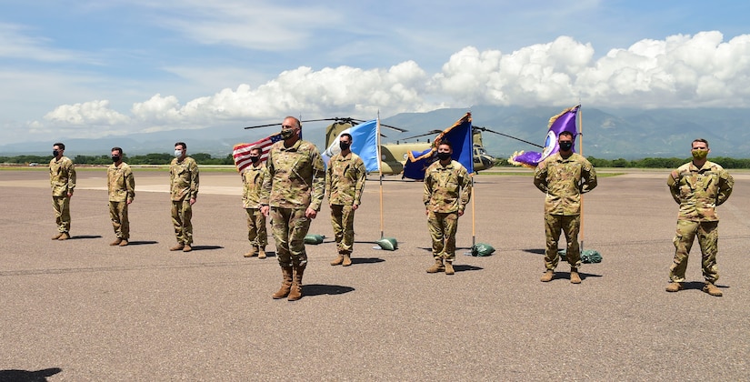 Winged Warriors receive Guatemalan Defense decorations