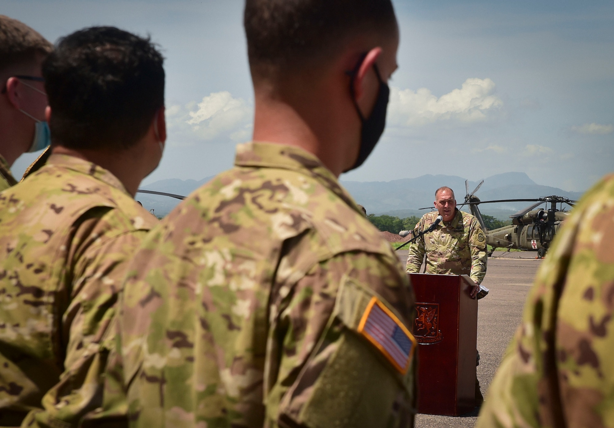 Winged Warriors receive Guatemalan Defense decorations