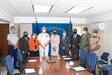 Adm. Craig S. Faller meets with leaders from Barbados