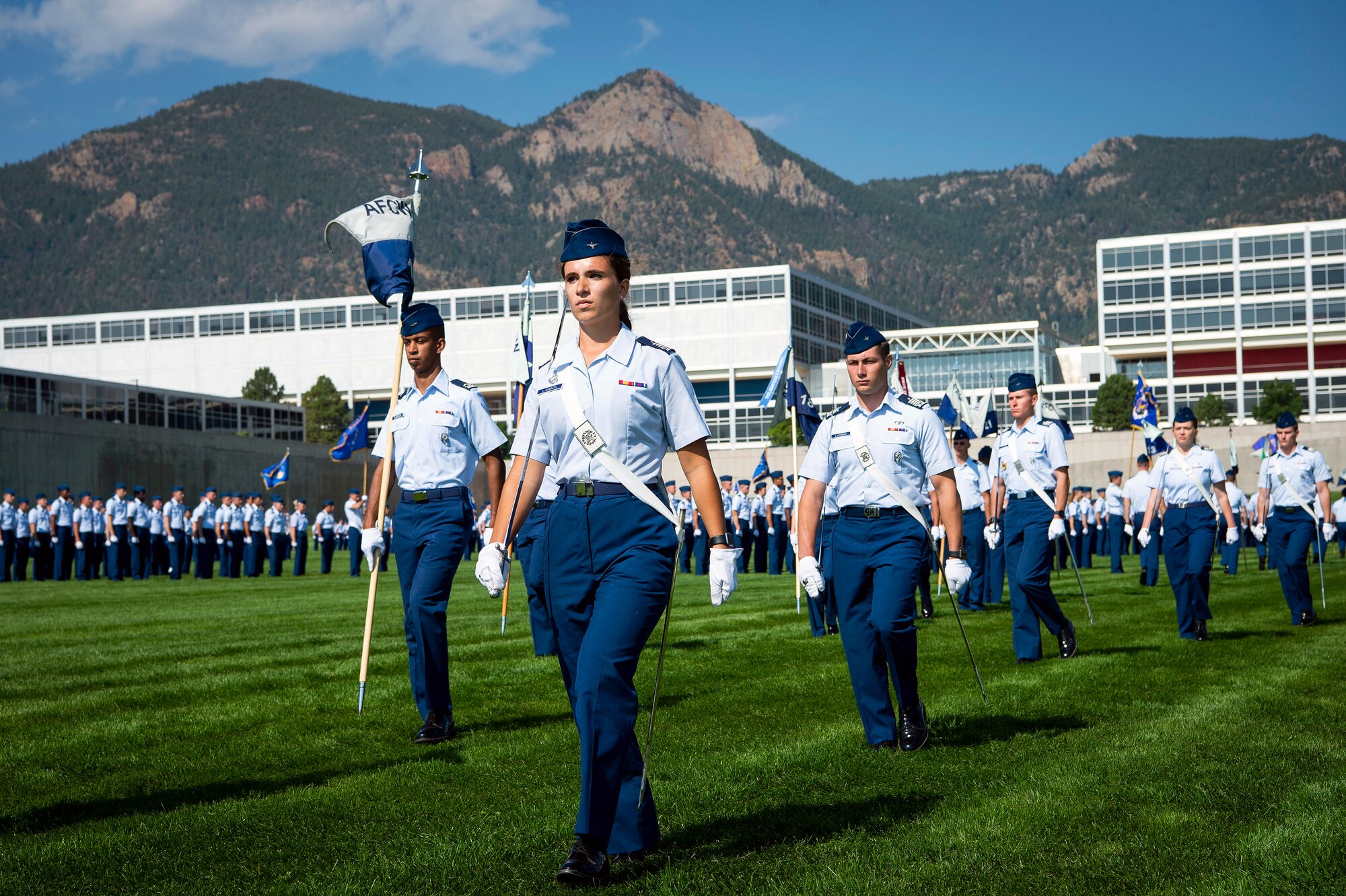 USAFA Acceptance Day Parade