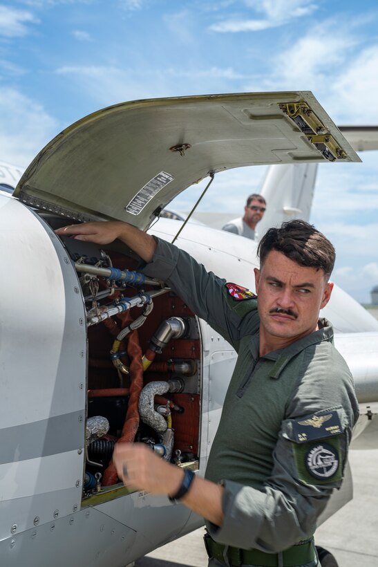 写真：ミッチェル・オースティン伍長