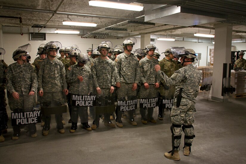 Members of the unit were on hand to support local agencies for the 58th Presidential Inauguration.