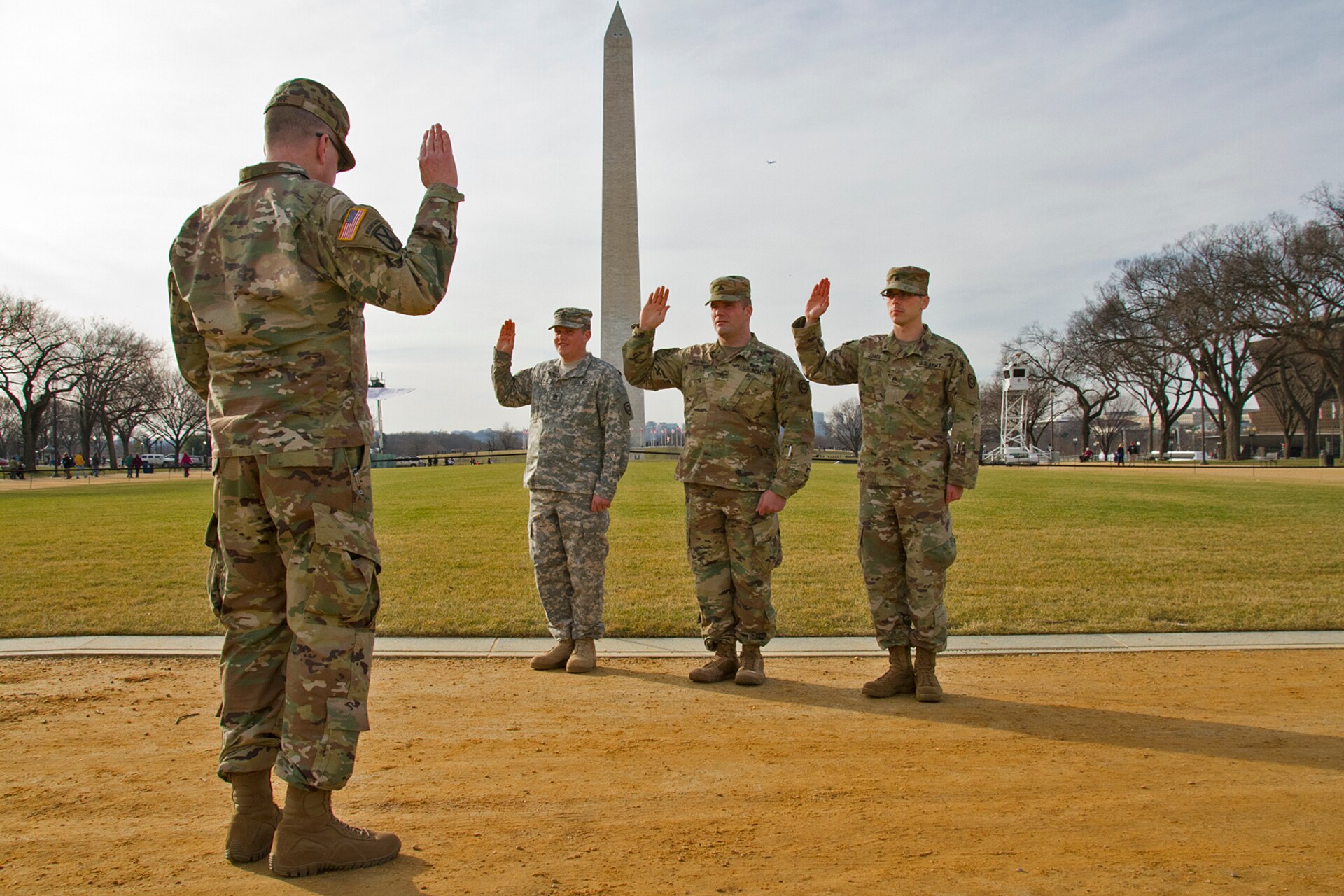 Members of the unit were on hand to support local agencies for the 58th Presidential Inauguration.