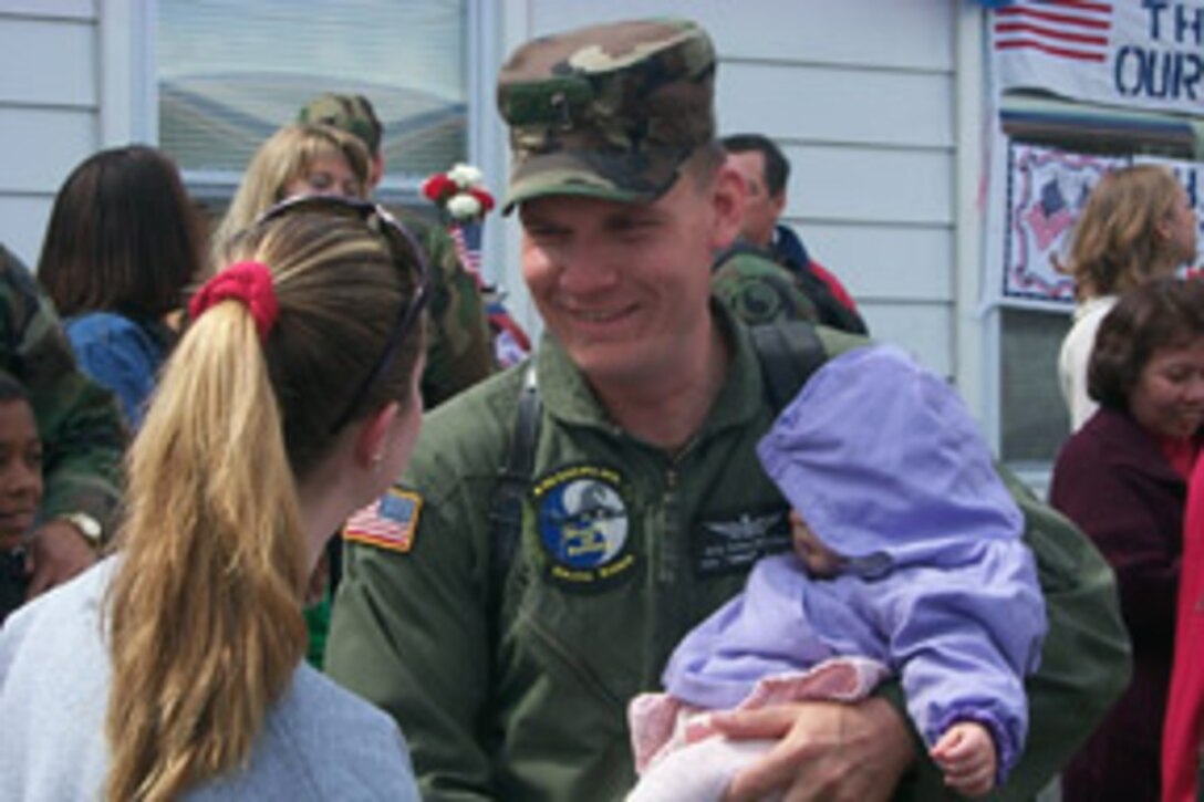 Members of 224th Aviation return home