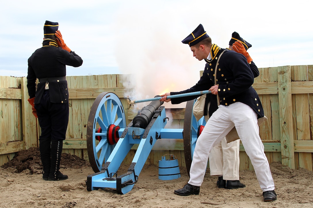 The 2nd Kentucky were part of a living history encampment near Chalmette Battlefield with hundreds of other reenactors for the weekend of events.