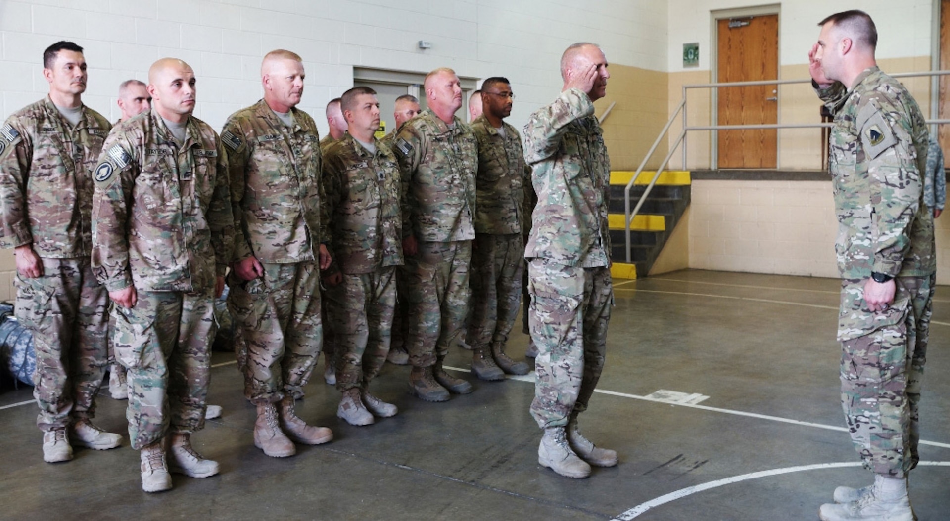 Watts, who commanded the Task Force in Afghanistan, was inducted into the Honorable Order of Saint Barbara Dec. 13, 2014.