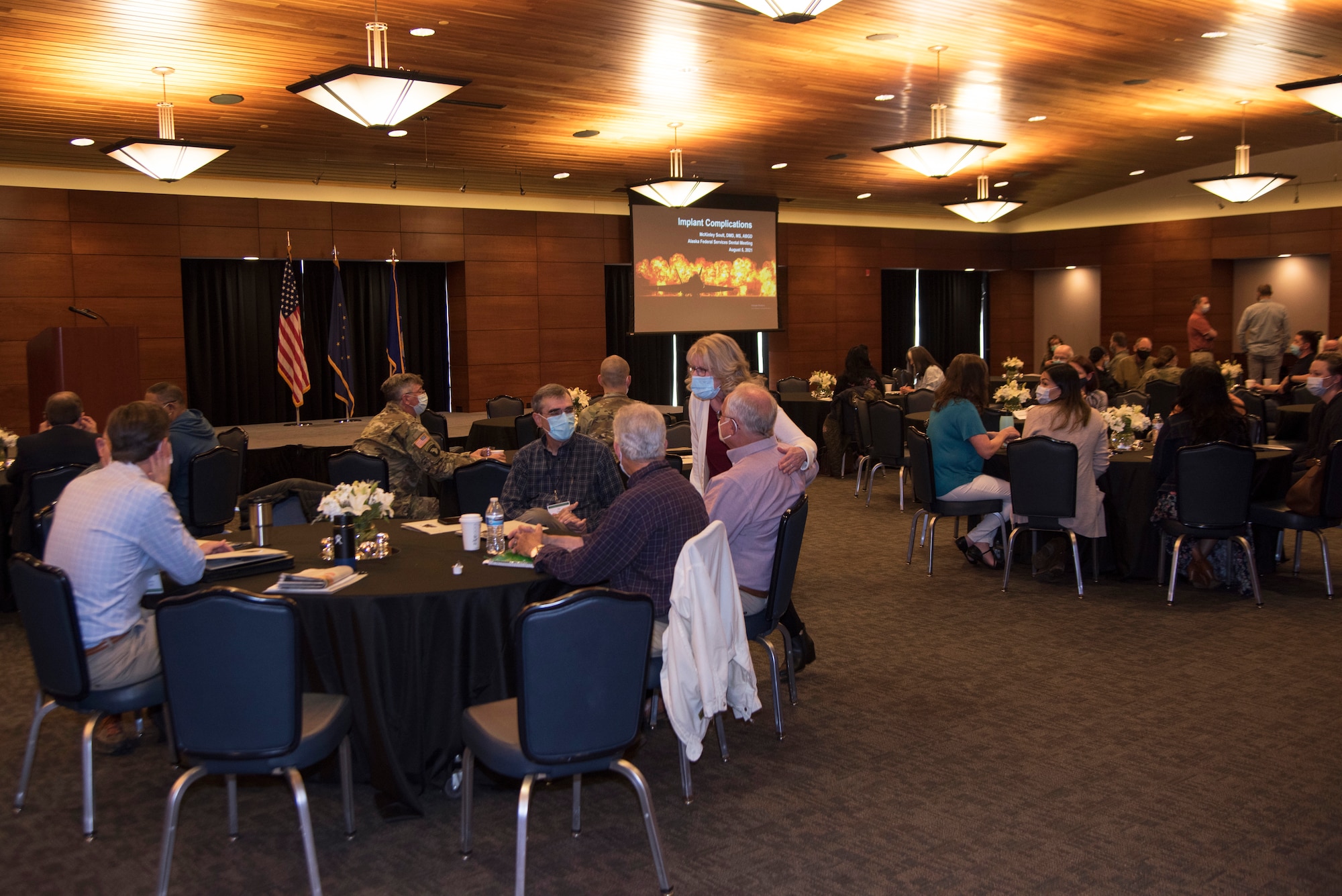 Joint Base Elmendorf-Richardson’s 673d Dental Squadron hosted the 32nd Annual Federal Services Dental Meeting at the Arctic Warrior Event Center at JBER, Alaska, Aug. 5, 2021.