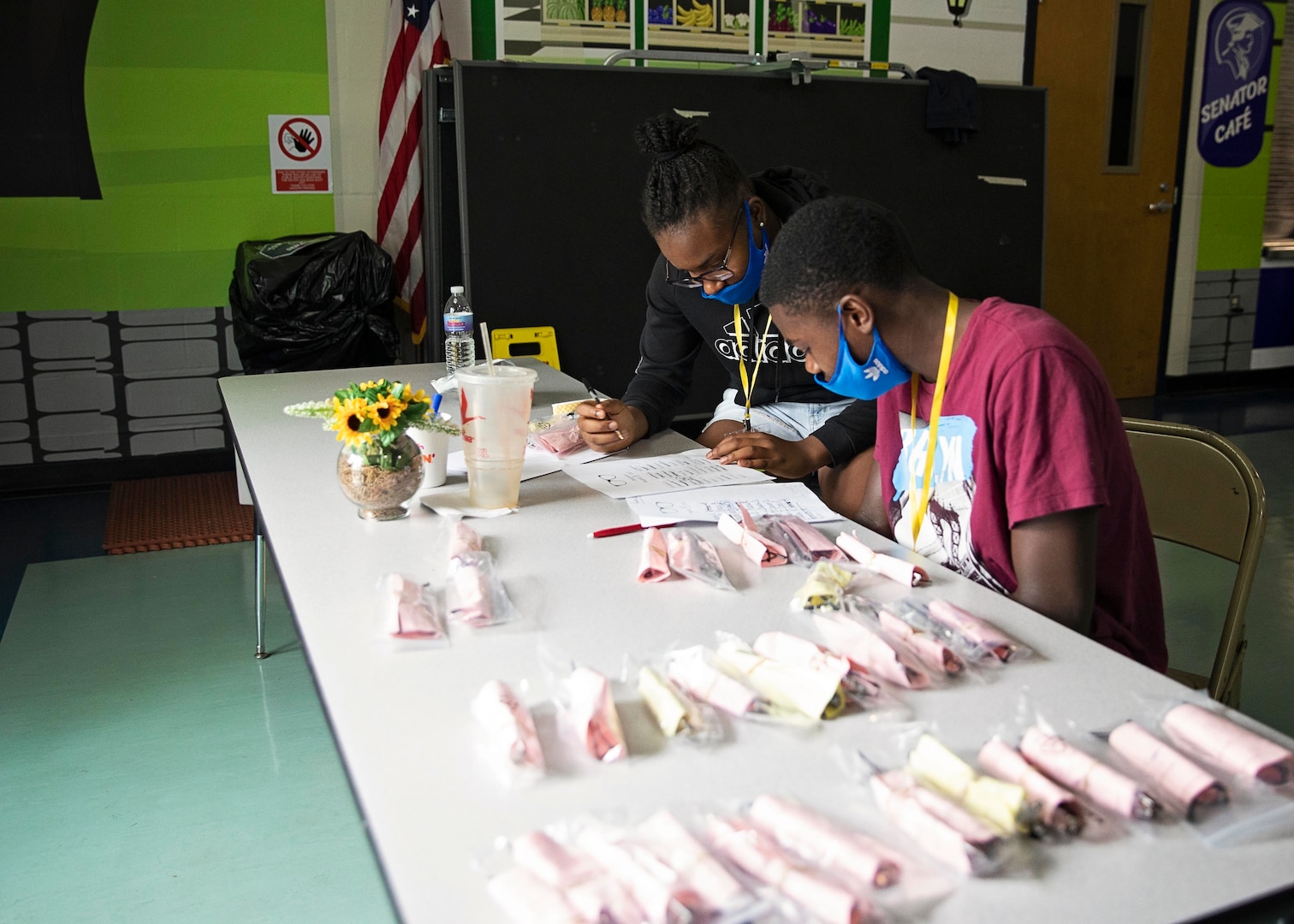 Airmen, Soldiers, Sailors and Marines provide no-cost health care to Central Delaware communities Aug. 1, 2021 as part of Central Delaware Partnership For Hope 2021 Innovative Readiness Training program. The event is scheduled to provide services from Aug. 1-9. IRT is a National Guard-led, multi-service/component training event intended to build mutually beneficial partnerships between the U.S. Department of Defense and U.S. communities.  The mission provides servicemembers with hands-on readiness training opportunities, while providing direct and lasting benefits to residents of each community served. (U.S. Army National Guard photo by Staff Sgt. Michelle Gonzalez)