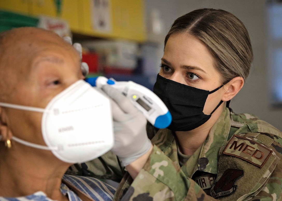 Airmen, Soldiers, Sailors and Marines provide no-cost health care to Central Delaware communities Aug. 1, 2021 as part of Central Delaware Partnership For Hope 2021 Innovative Readiness Training program. The event is scheduled to provide services from Aug. 1-9. IRT is a National Guard-led, multi-service/component training event intended to build mutually beneficial partnerships between the U.S. Department of Defense and U.S. communities.  The mission provides servicemembers with hands-on readiness training opportunities, while providing direct and lasting benefits to residents of each community served. (U.S. Army National Guard photo by Staff Sgt. Michelle Gonzalez)