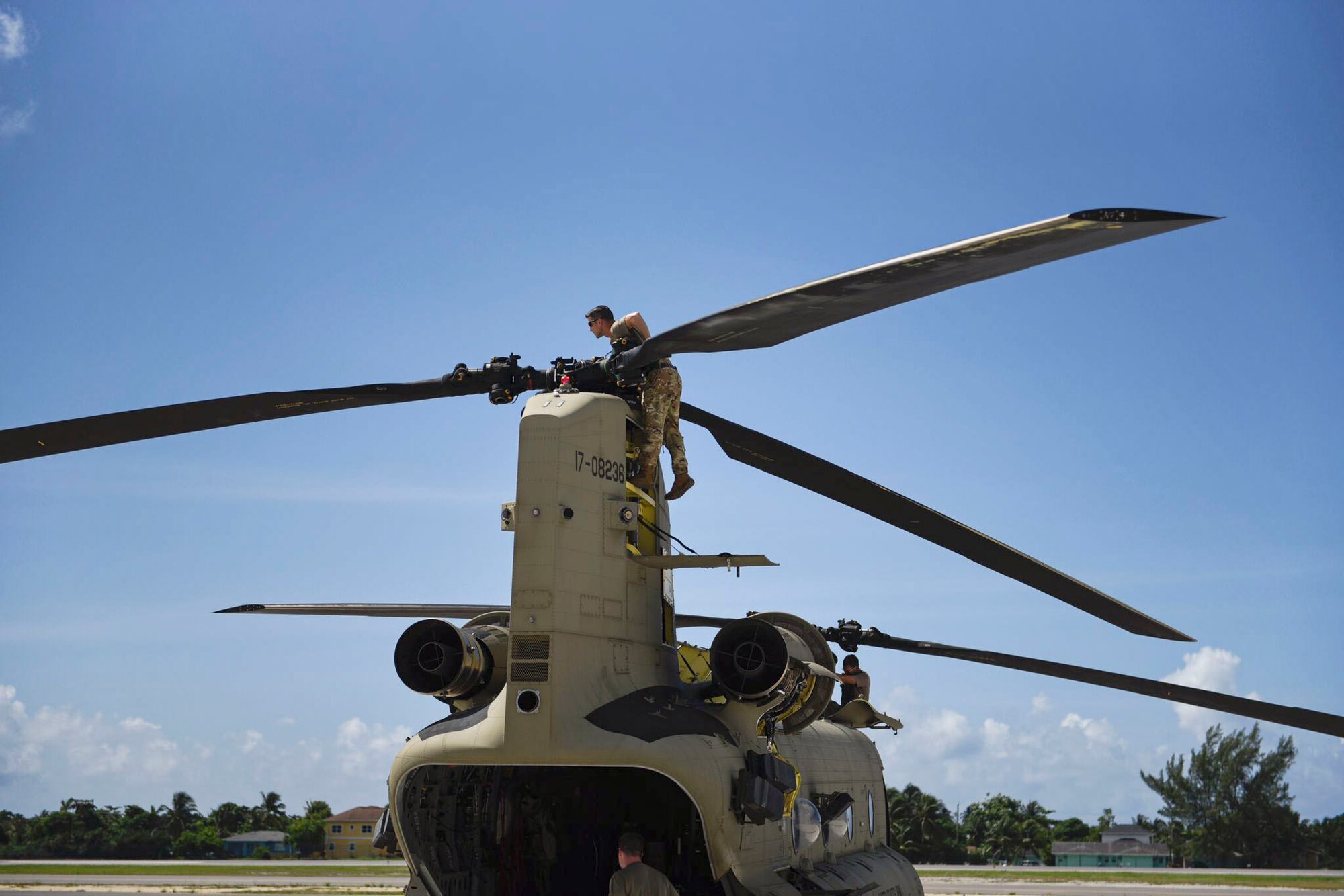 JTF-Bravo assets arrive at forward operating location for USSOUTHCOM disaster assistance to Haiti