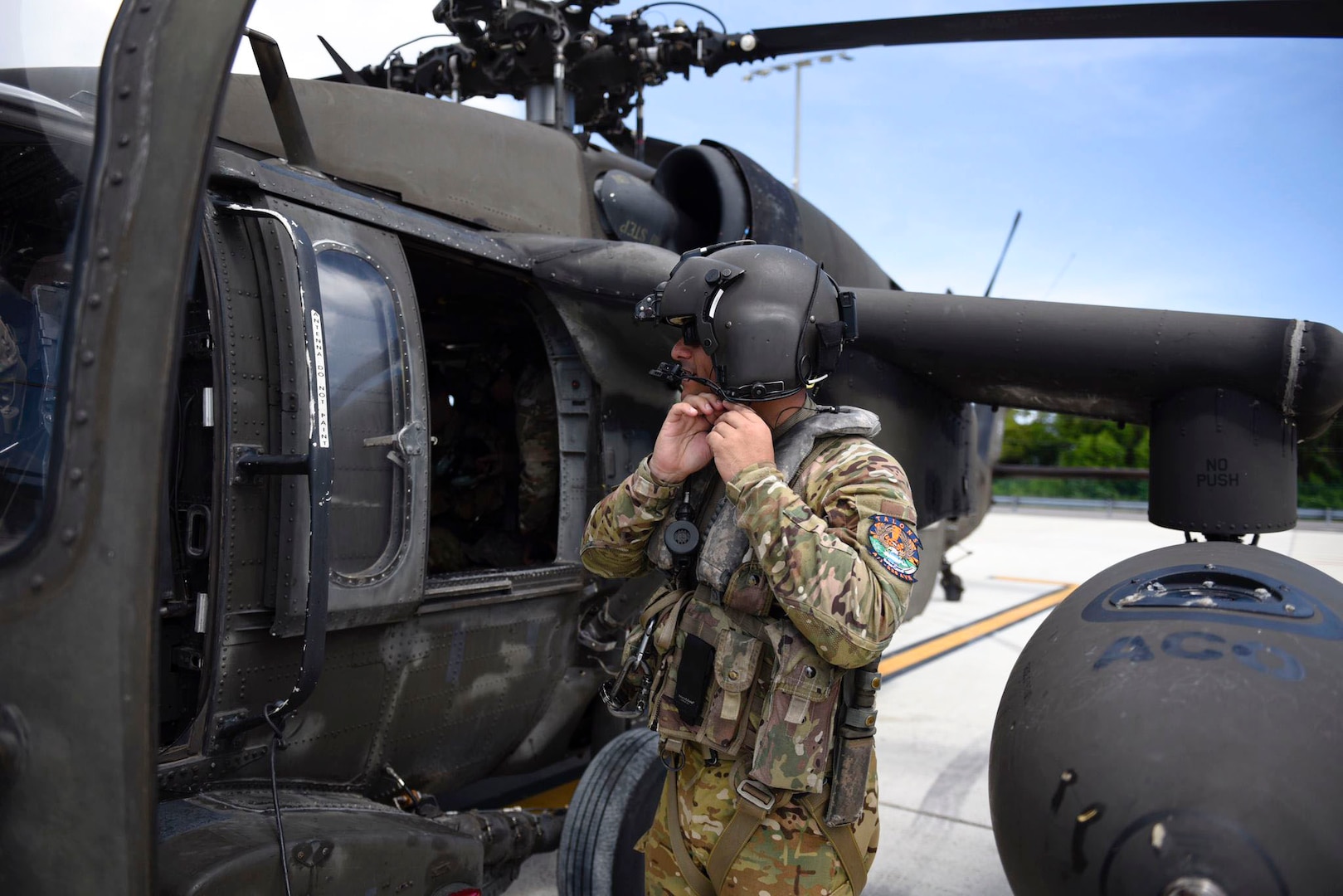 JTF-Bravo assets arrive at forward operating location for USSOUTHCOM disaster assistance to Haiti