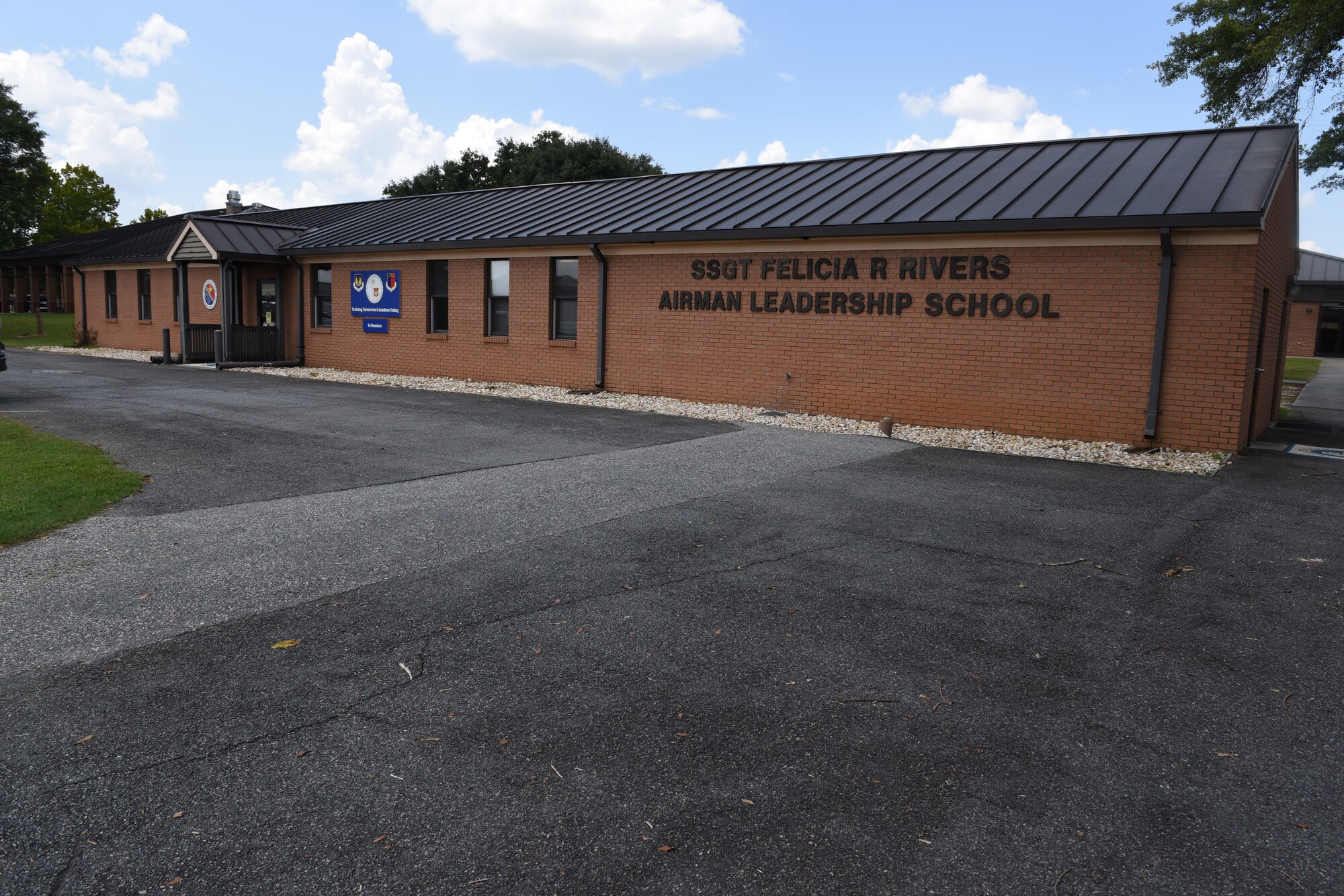 A photo of the Airman Leadership School.