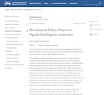 Presidential Policy Directive/PPD-28