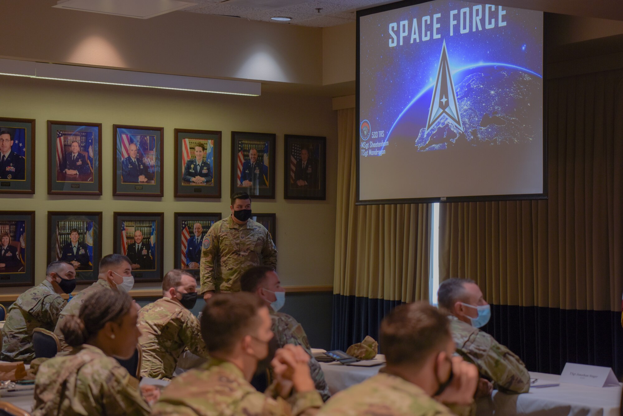 The first group of future U.S. Space Force recruiters attended a five day training course Aug. 9, 2021 to Aug. 13, 2021, at Vandenberg Space Force Base, California.