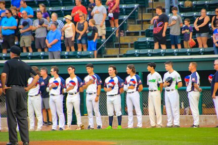 photos from Military Appreciation Night