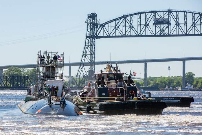 USS Toledo (SSN 769) is now the next submarine overhaul at Norfolk Naval Shipyard (NNSY) to implement NSS-SY improvements.  Toledo has been undergoing an extensive Engineered Overhaul since arriving at NNSY in Jan. 2021.