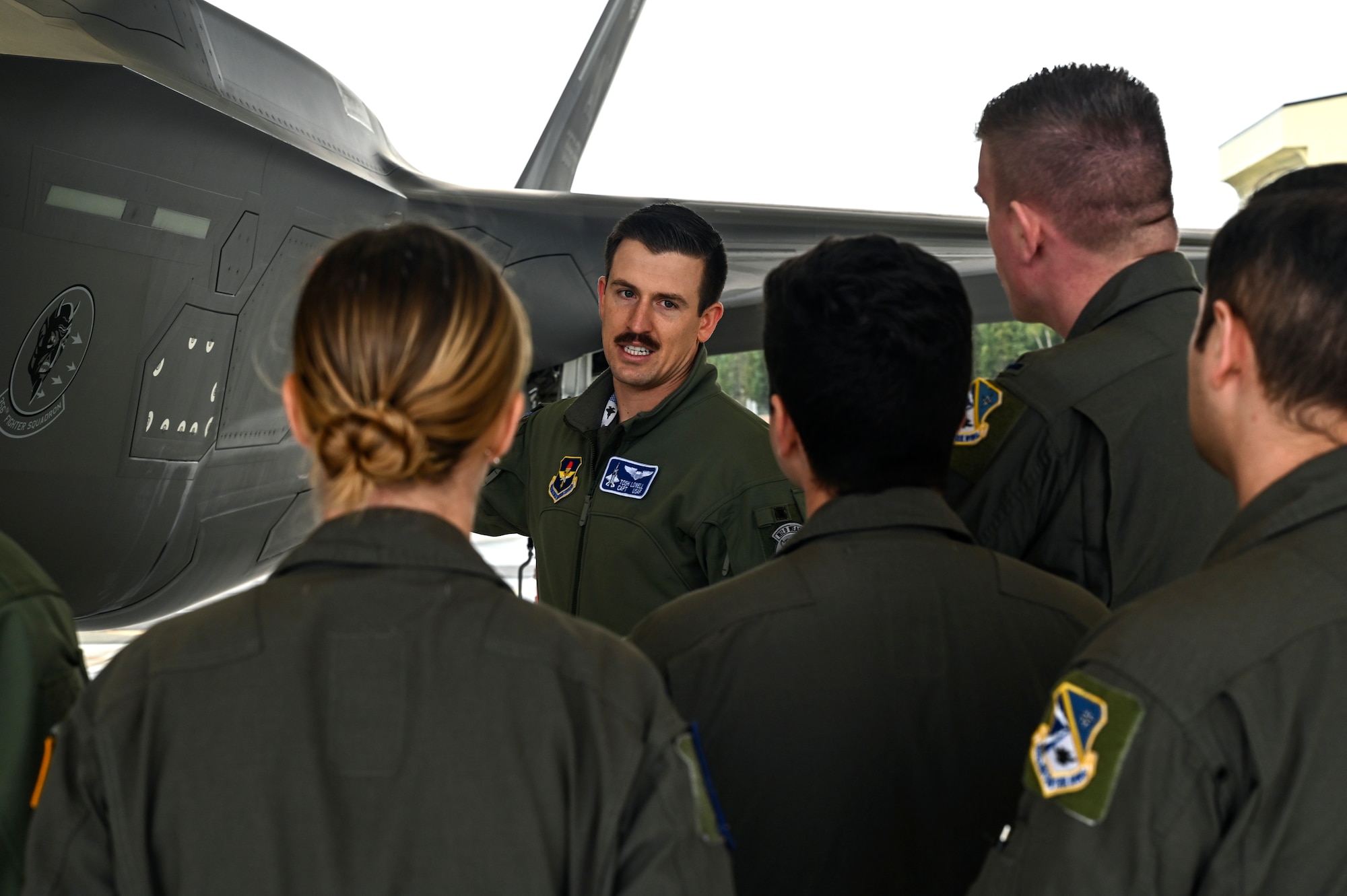 Air Battle Managers and Mission System Operators integrate with 58th FS pilots