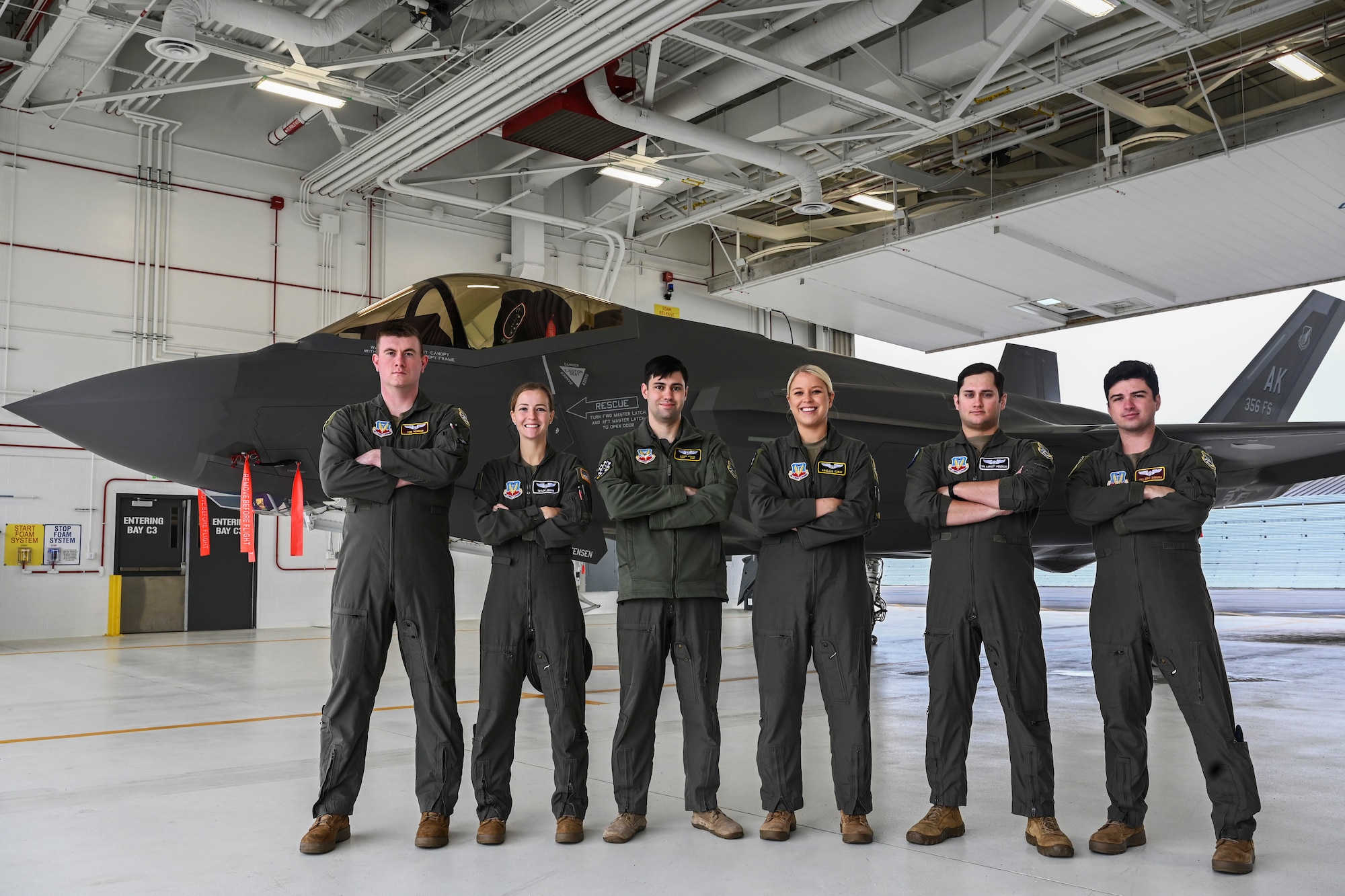 Air Battle Managers and Mission System Operators integrate with 58th FS pilots