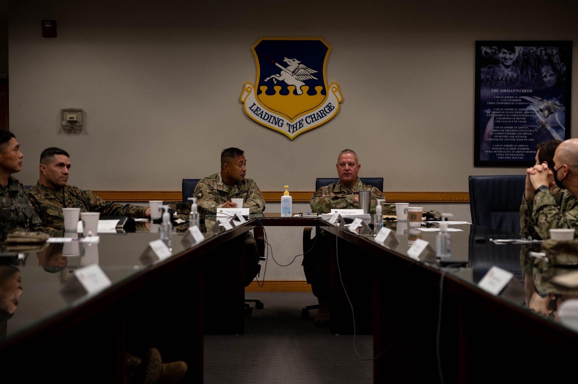 The CSEL visited Osan AB to learn about its capabilities and readiness