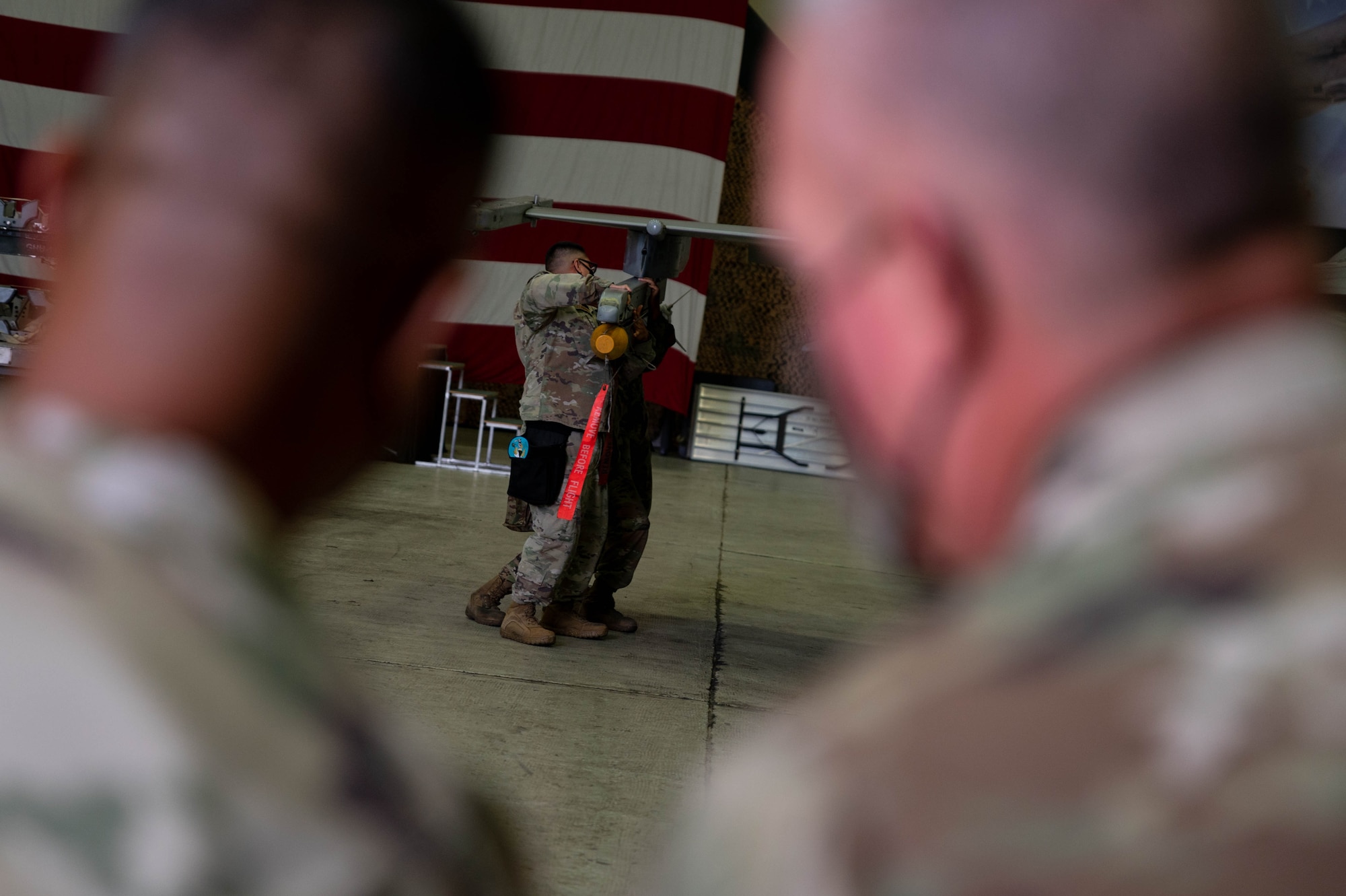 The CSEL visited Osan AB to learn about its capabilities and readiness