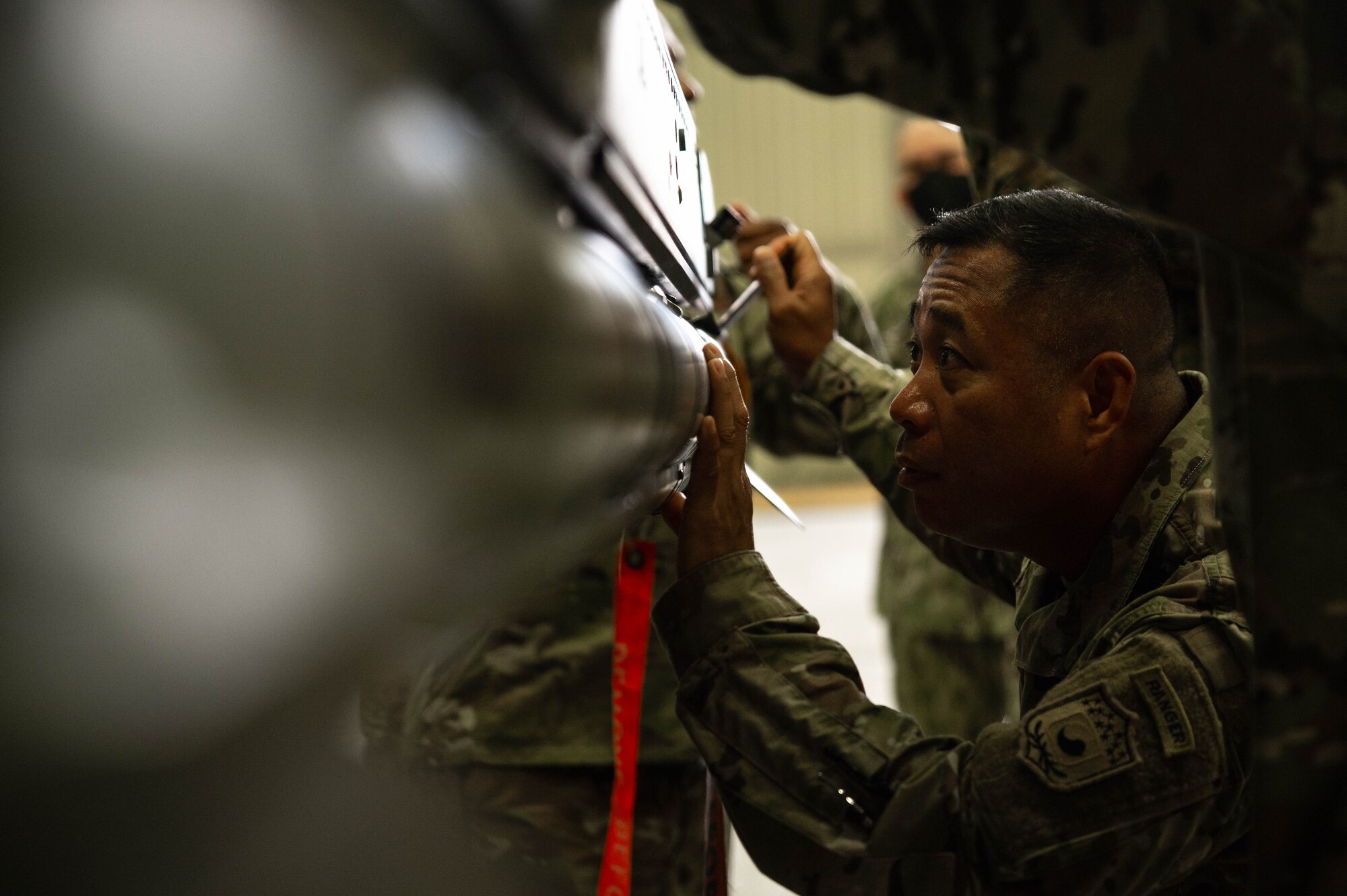 The CSEL visited Osan AB to learn about its capabilities and readiness