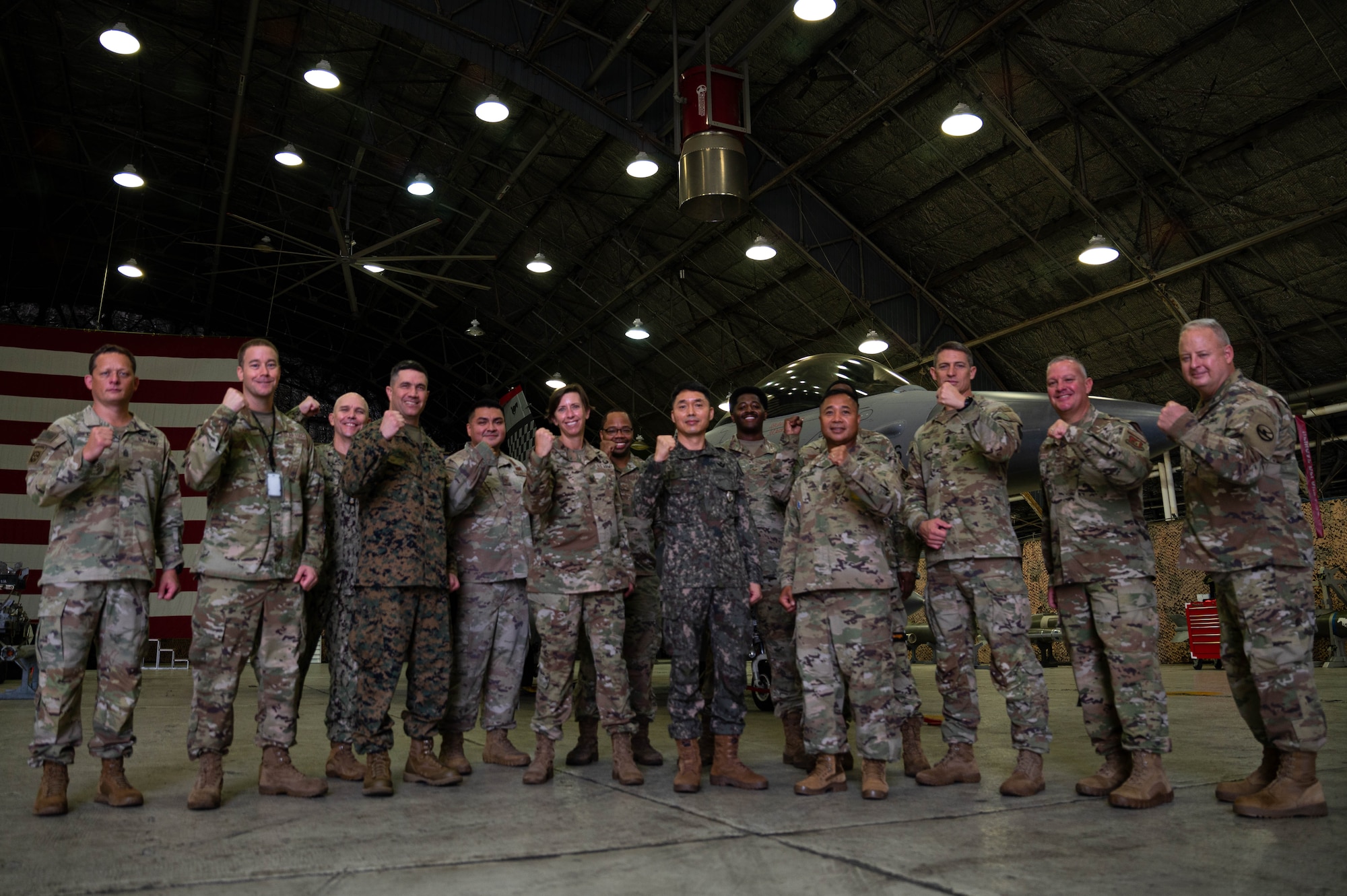 The CSEL visited Osan AB to learn about its capabilities and readiness