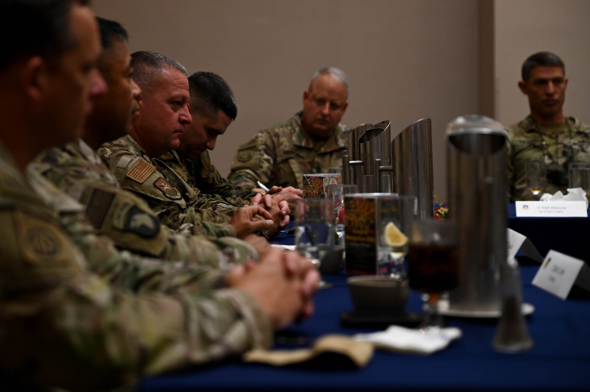 The CSEL visited Osan AB to learn about its capabilities and readiness