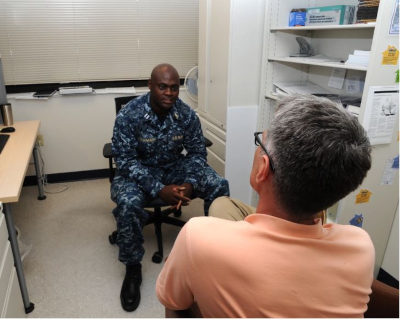 As Navy Lt. Maxwell Anderson calmly addressed a seated crowd during the Mental Health and Wellness Expo 2021, he asked those in attendance to focus on the concept of mindfulness.