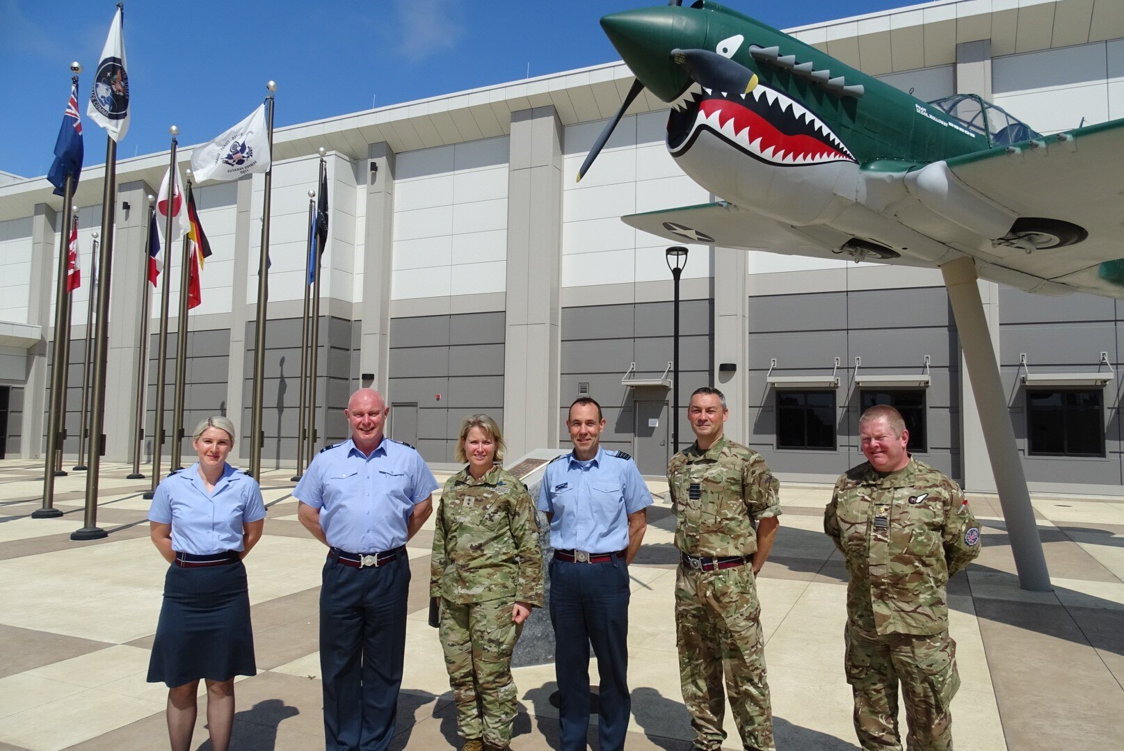 UK Director of Space visits CFSCC