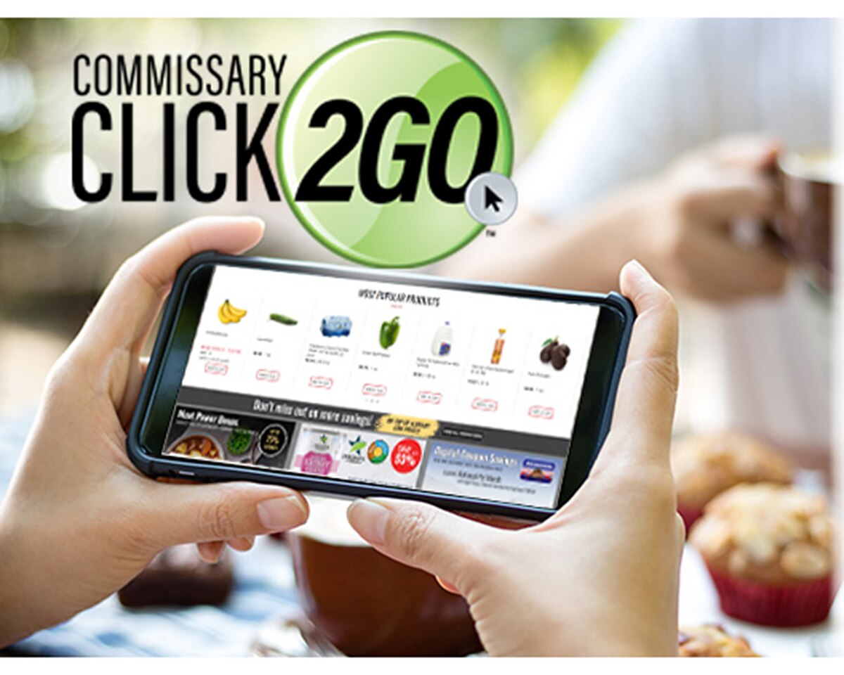 Shopping at your fingertips: Download the Commissary CLICK2GO mobile app -  VA News